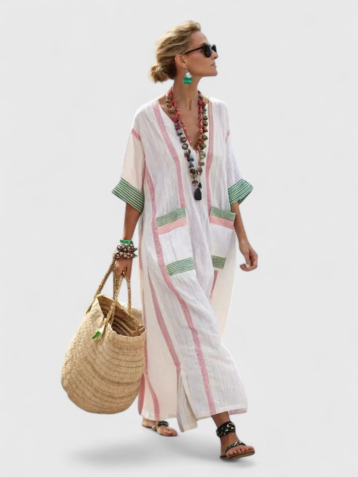 Abito Maxi Donna Linea Allungante Vestibilità Elegante - Vesarelli