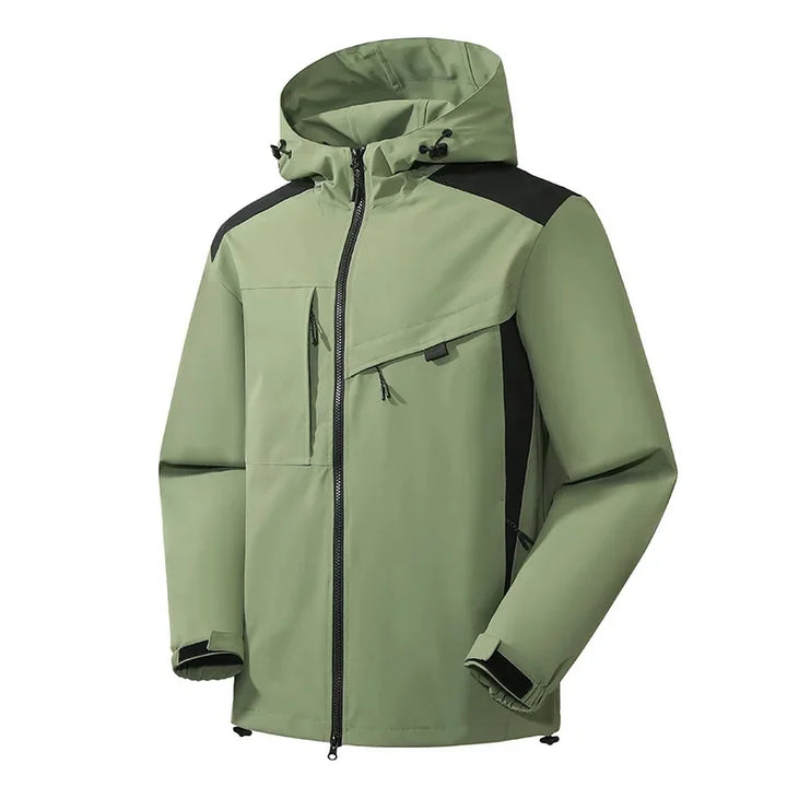 Giacca Sci Uomo Casual con Cappuccio Impermeabile