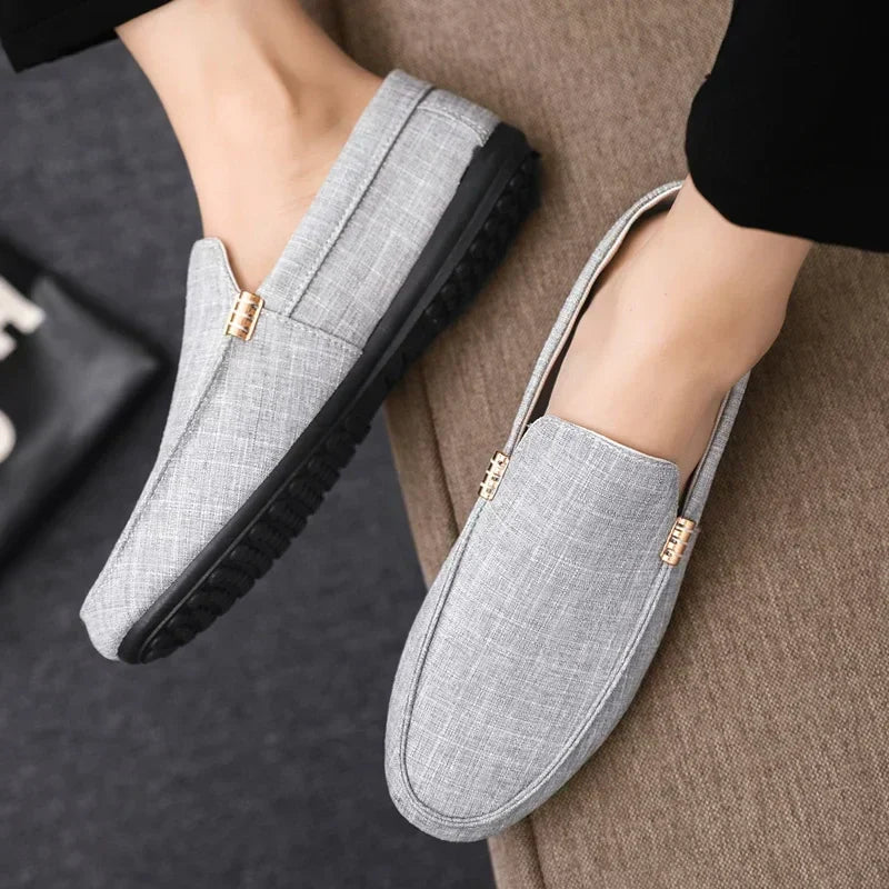 Mocassini Uomo Pelle Moda Urbana Elegante