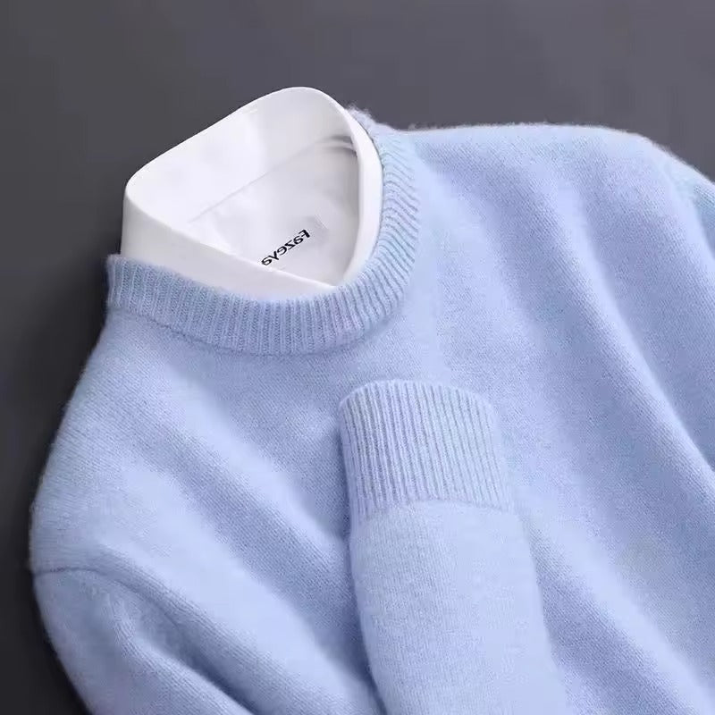 Maglione Uomo Morbido Caldo Vestibilità Comoda
