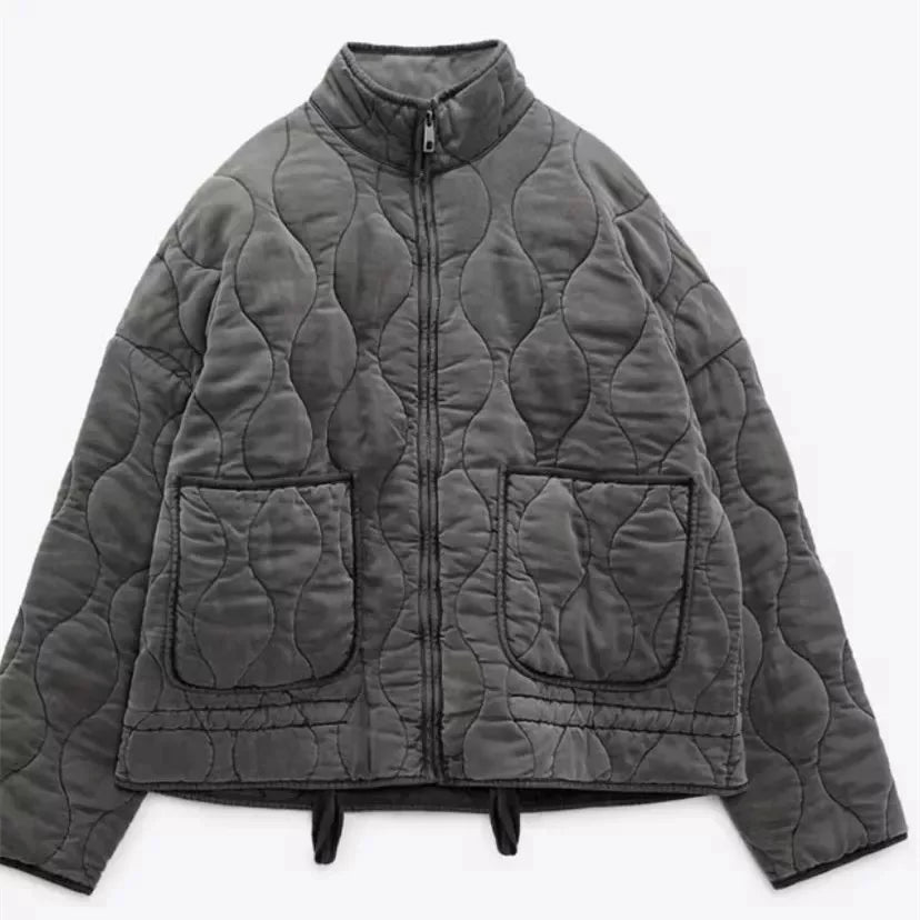 Giacca Donna Casual con Tasche e Vestibilità Comoda