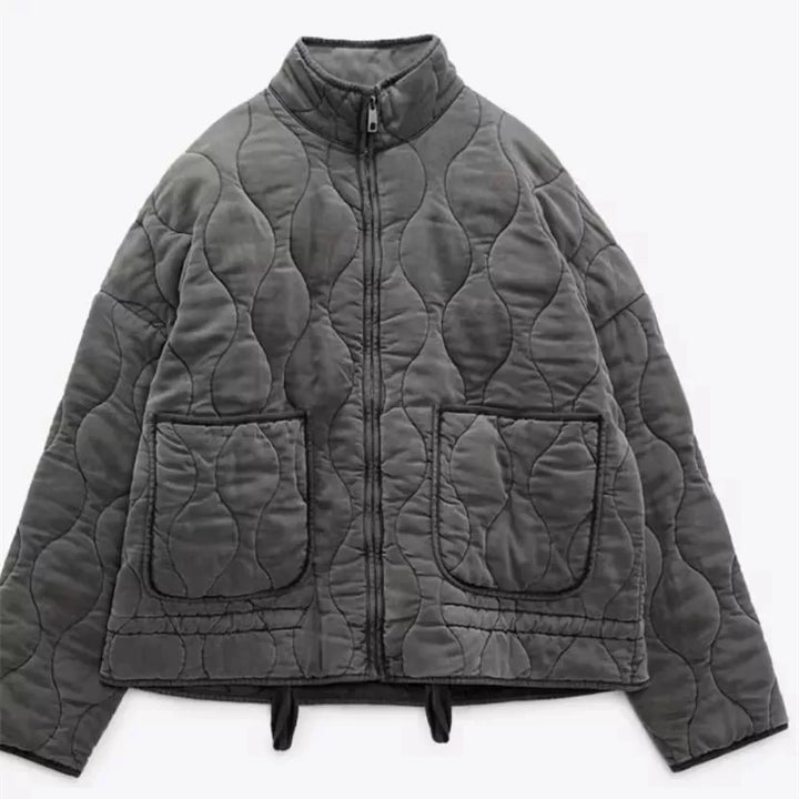 Giacca Donna Casual con Tasche e Vestibilità Comoda