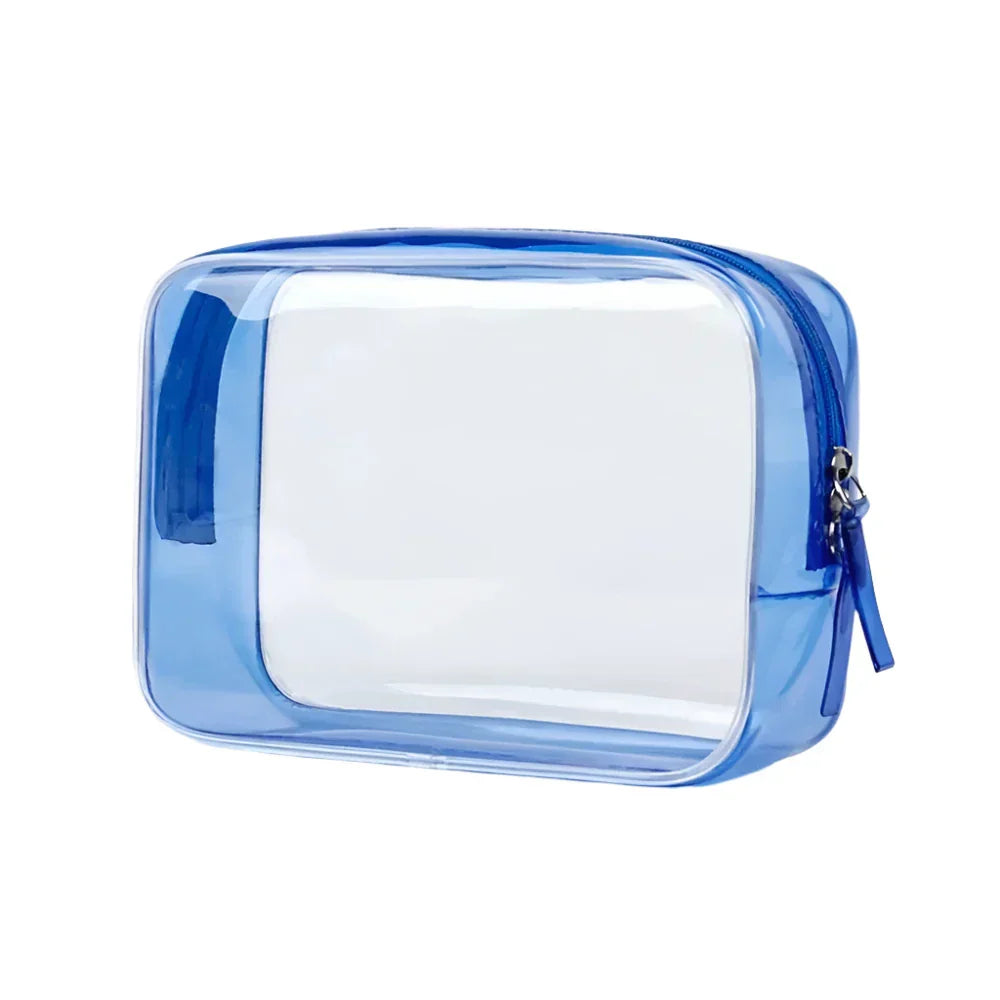 Custodia Trucco Donna Design Trasparente Compatta Portatile - Vesarelli