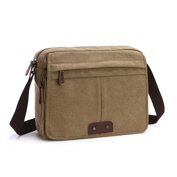 Borsa Tracolla Uomo in Tela Vintage Casual - Vesarelli