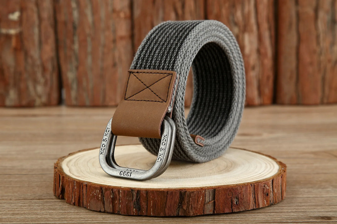 Cintura Uomo in Tela Design Casual ed Elegante per Jeans