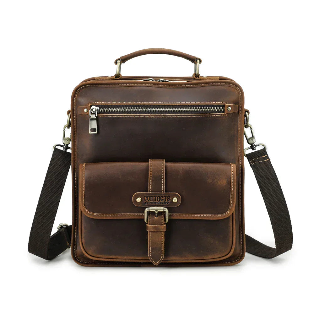 Borsa a Tracolla Uomo Messenger in Pelle - Vesarelli