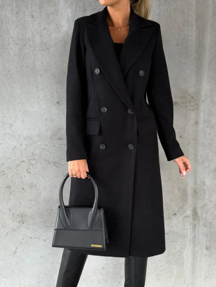 Cappotto Donna in Lana Stile Chic Classico - Vesarelli
