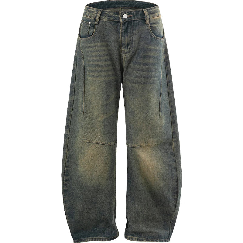 Jeans Uomo Gamba Larga Vestibilità Ampia - Vesarelli