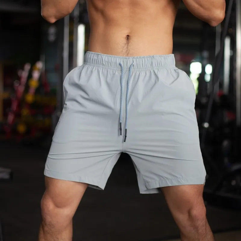 Pantaloncini Sportivi Uomo Tessuto Traspirante Asciugatura Rapida