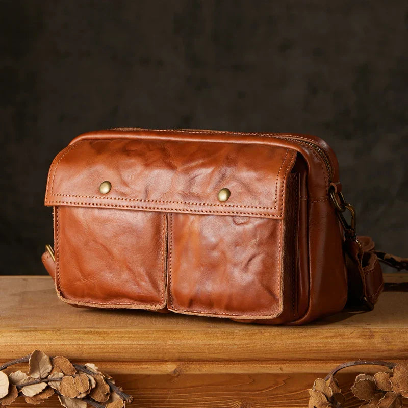 Borsa da Viaggio Uomo Tracolla Funzionale Elegante - Vesarelli