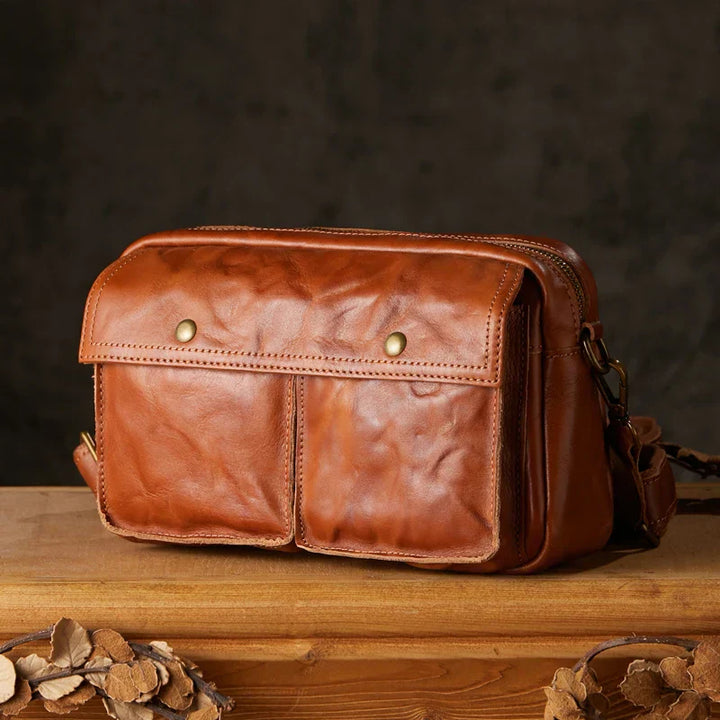 Borsa da Viaggio Uomo Tracolla Funzionale Elegante - Vesarelli