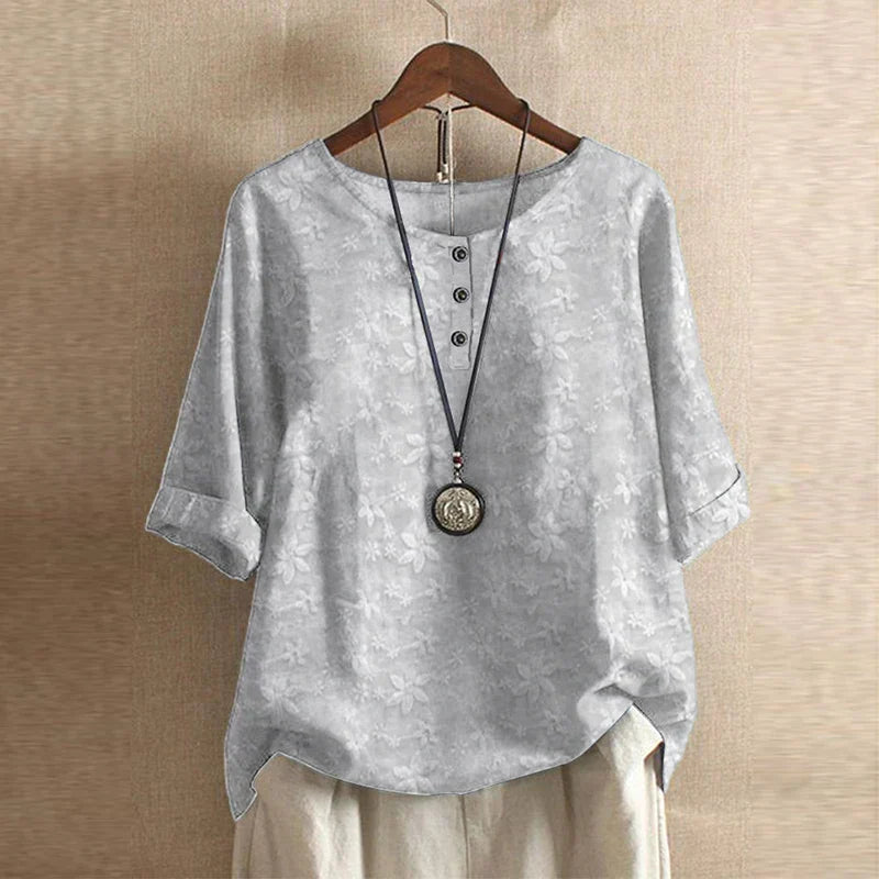T-shirt Donna Stile Retrò Tessuto Morbido