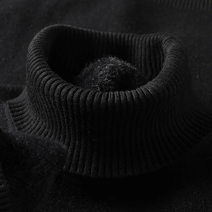 Dolcevita Uomo in Maglia Classica Vestibilità Confortevole
