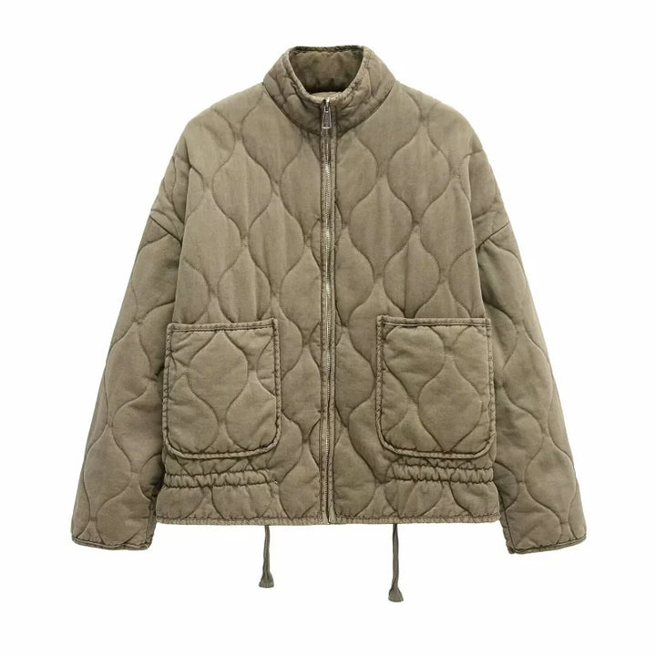 Giacca Donna Casual con Tasche e Vestibilità Comoda