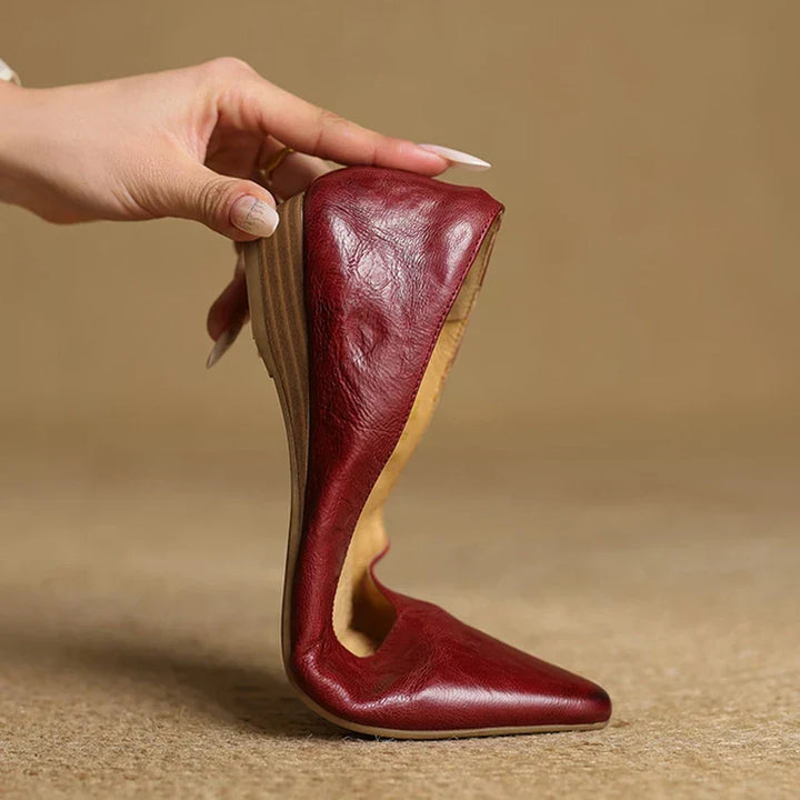 Ballerine Donna in Pelle Vera Eleganti Classiche
