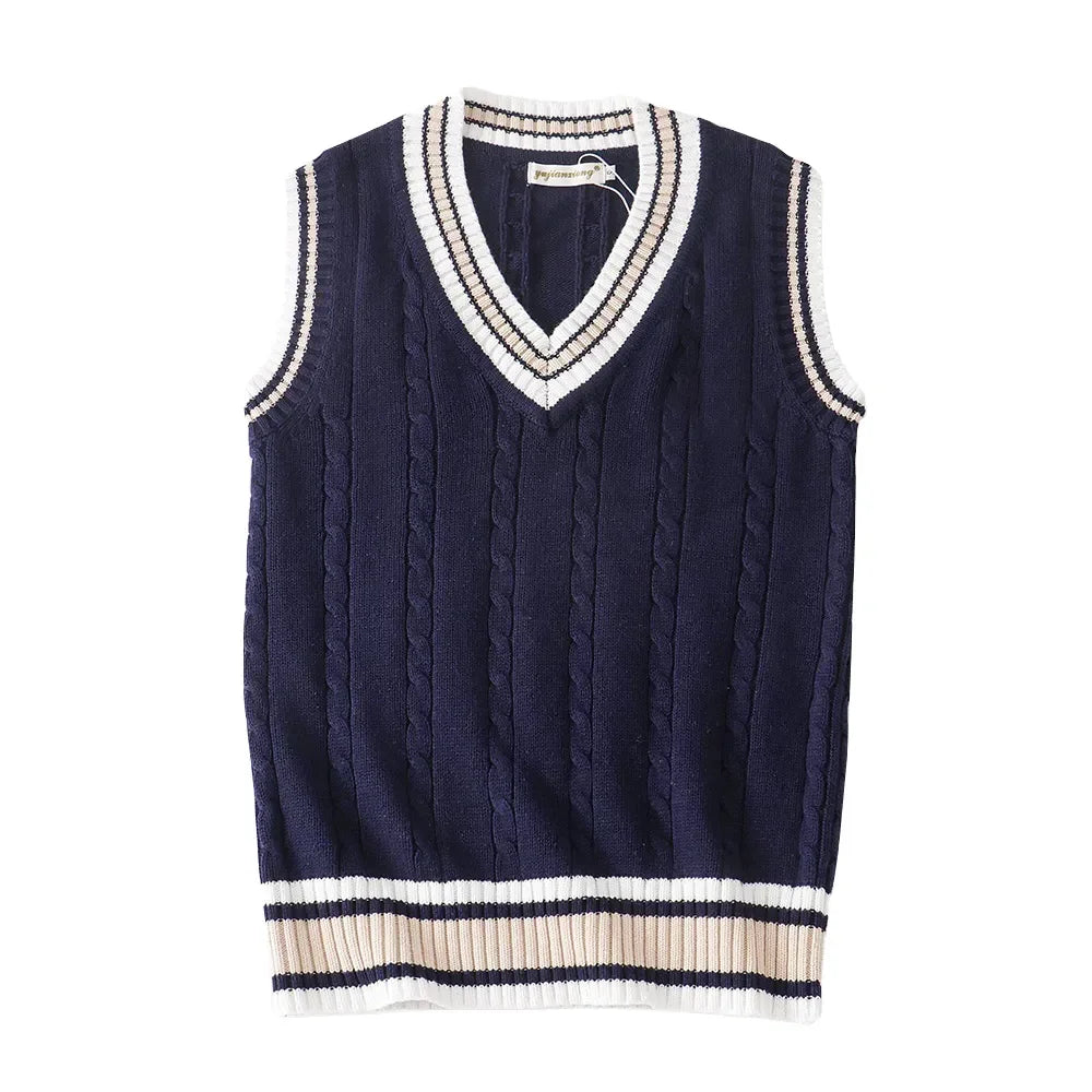 Gilet Uomo Leggero Scollo a V Senza Maniche Slim