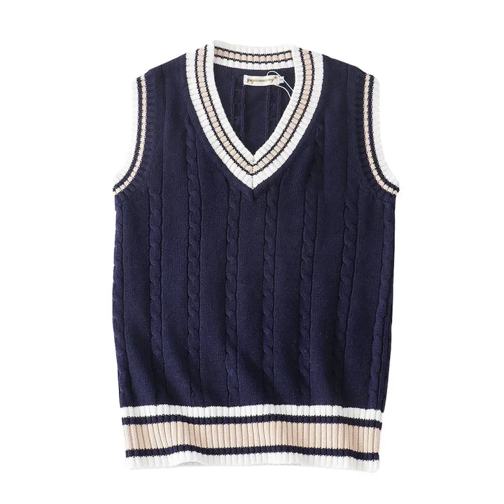 Gilet Uomo Leggero Scollo a V Senza Maniche Slim