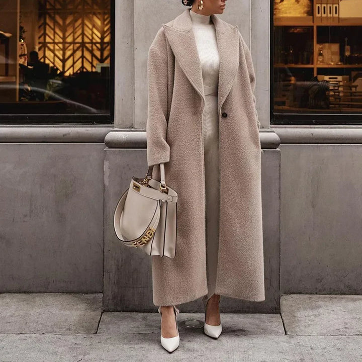 Cappotto Donna Oversize Tessuto Leggero Vestibilità Ampia - Vesarelli