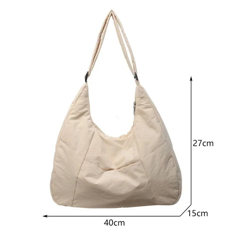 Borsa Tote Donna Leggera Spaziosa Grande Tracolla