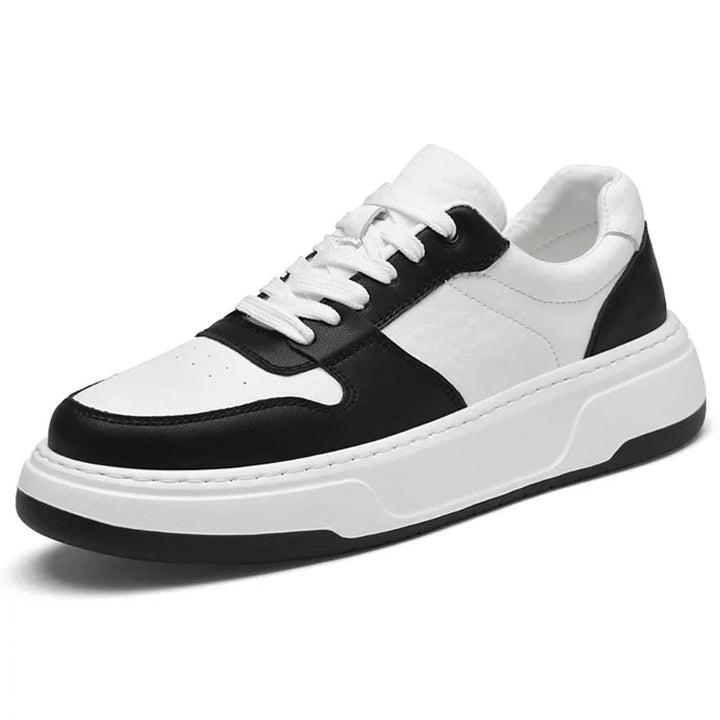 Sneakers Uomo con Rialzo Invisibile Design Minimal Comfort