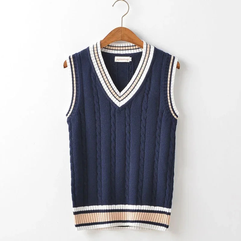 Gilet Uomo Leggero Scollo a V Senza Maniche Slim