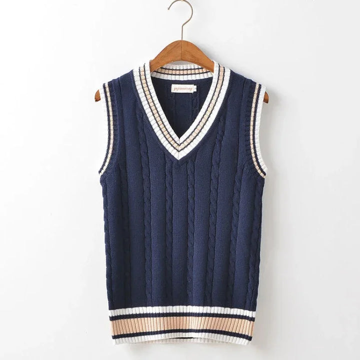 Gilet Uomo Leggero Scollo a V Senza Maniche Slim