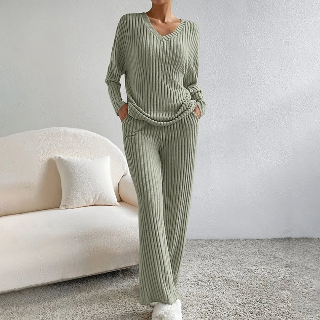 Completo Casa Donna in Maglia Morbida Comodo