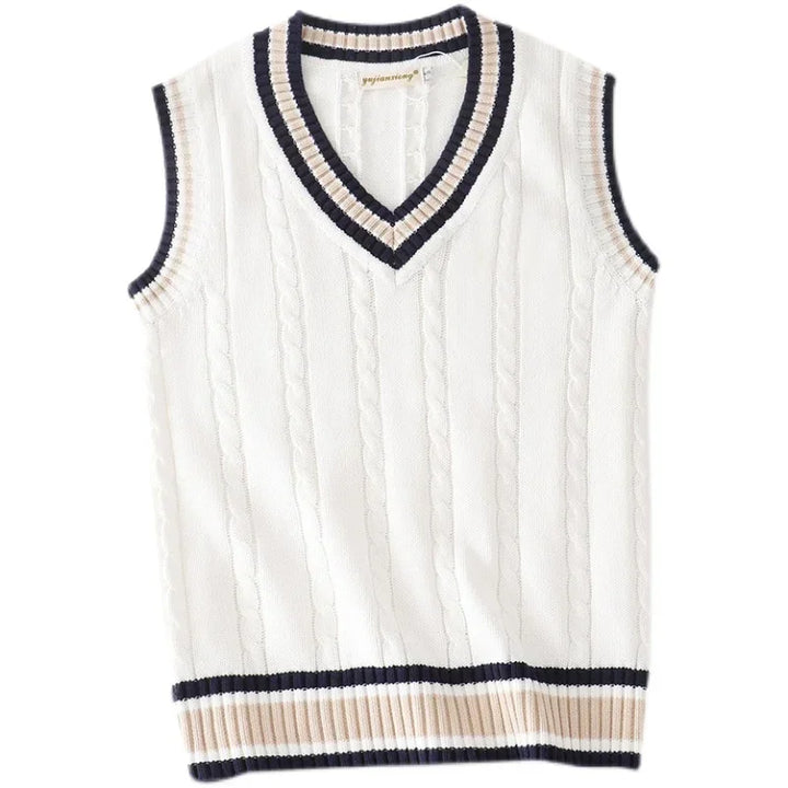 Gilet Uomo Leggero Scollo a V Senza Maniche Slim