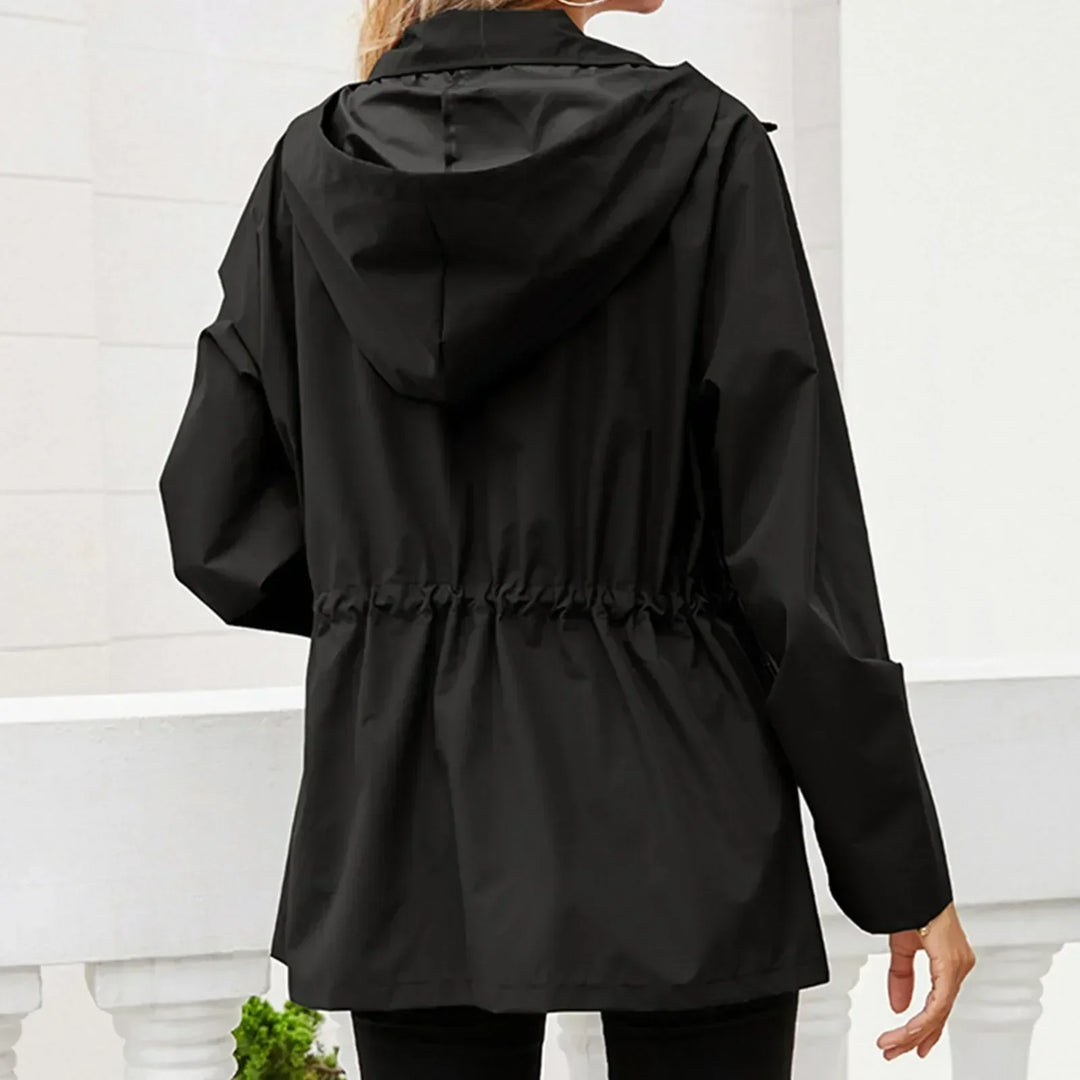 Giacca Donna Leggera con Zip Stile Casual Outdoor