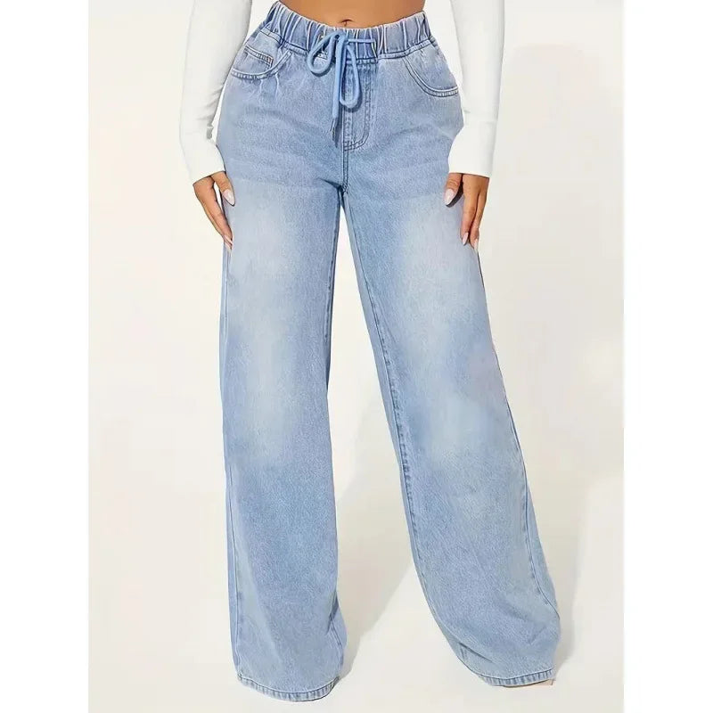 Jeans Donna Larghi Casual Regular Fit