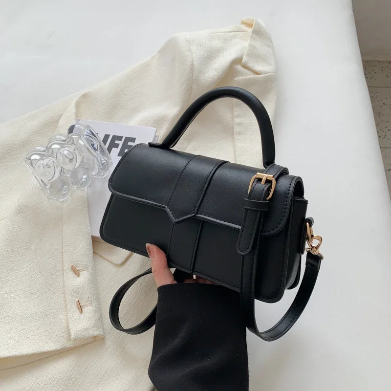 Borsa Tracolla Donna in Pelle Vintage Stile Classico