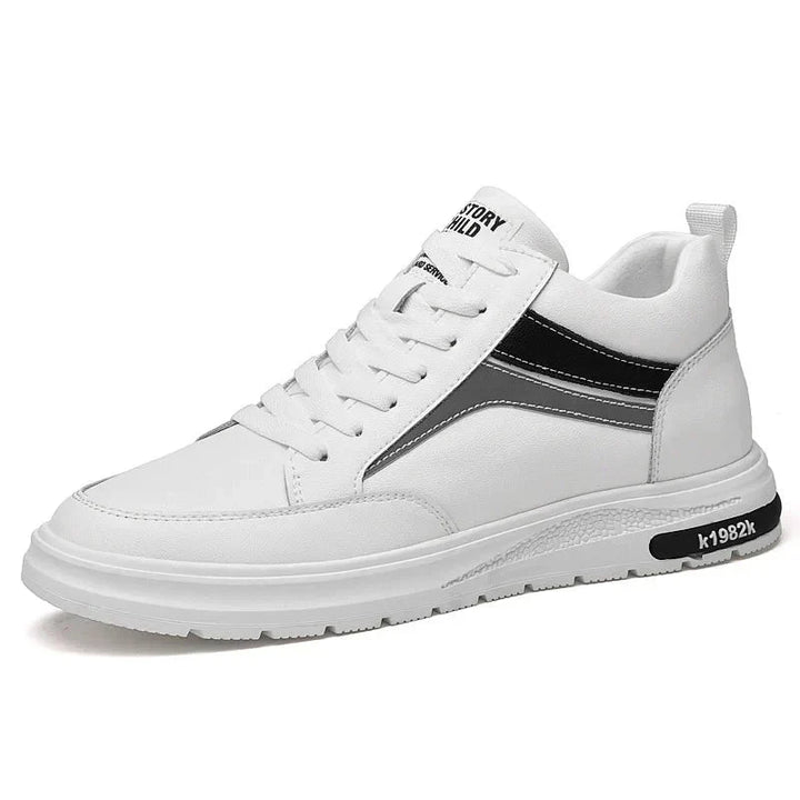 Sneakers Donna con Rialzo Interno e Dettagli Laterali Comfort