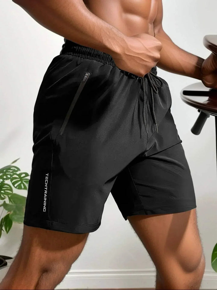 Pantaloncini Uomo Estivi Traspiranti Elastici Chiusura con Cerniera - Vesarelli