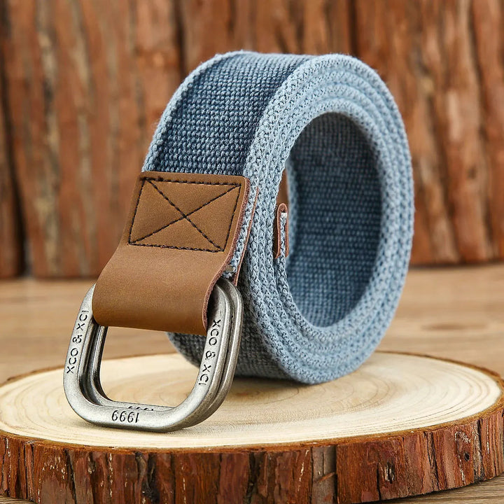 Cintura Uomo in Tela Design Casual ed Elegante per Jeans