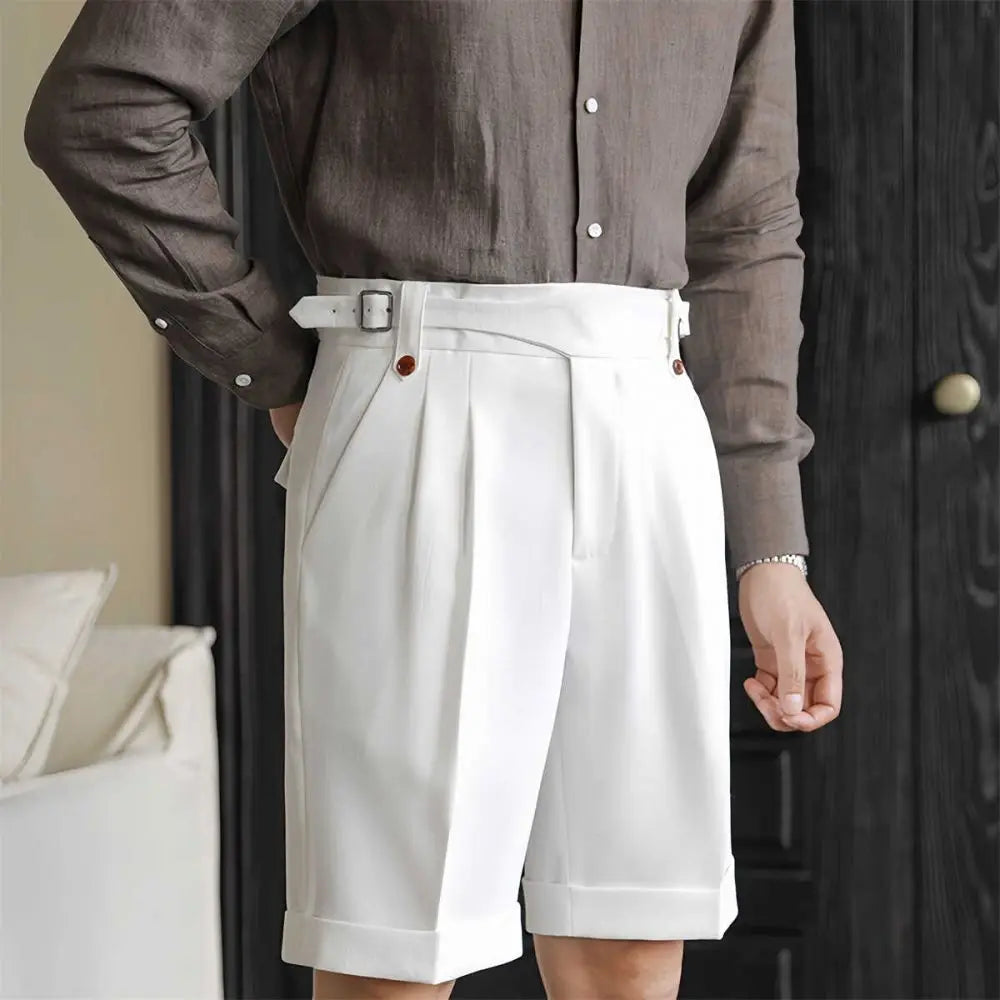 Pantaloncini Uomo Cotone Vestibilità Classica