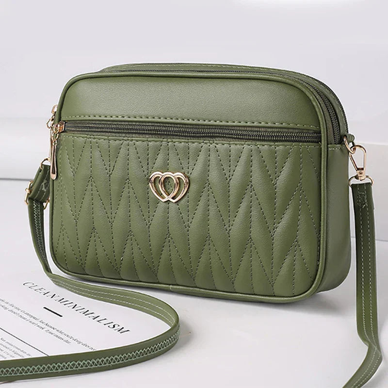 Borsa a Tracolla Donna in Pelle Design Classico - Vesarelli