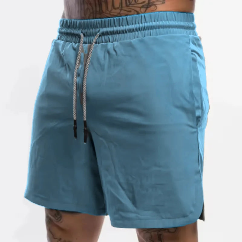 Pantaloncini Sportivi Uomo Tessuto Traspirante Asciugatura Rapida