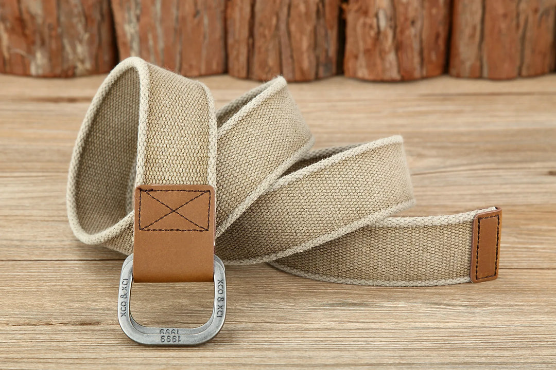 Cintura Uomo in Tela Design Casual ed Elegante per Jeans