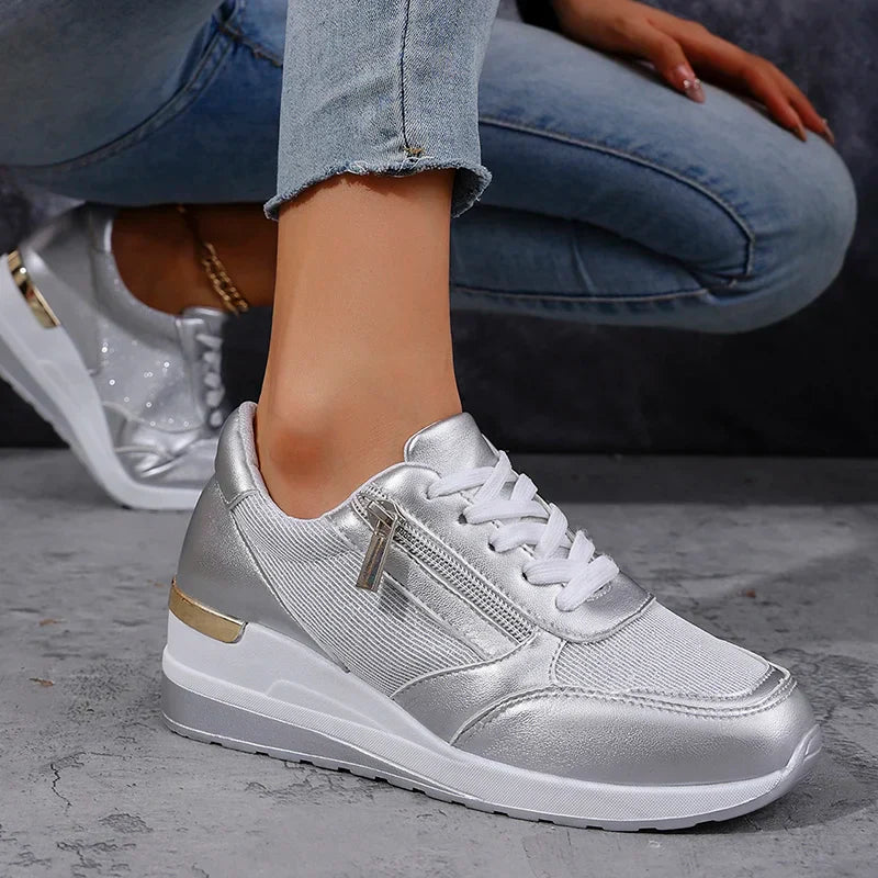 Sneakers Ortopediche Uomo con Plateau Comode