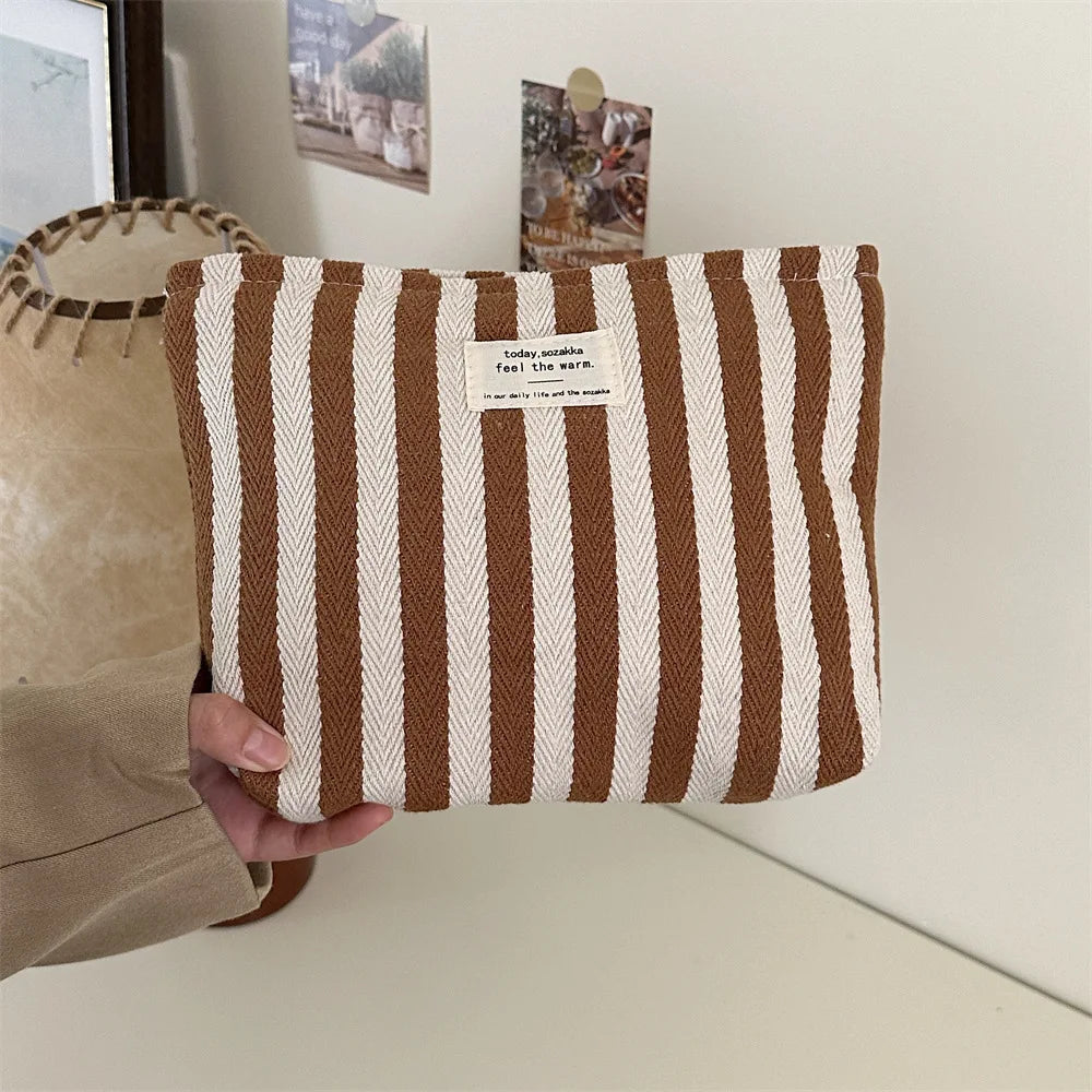 Borsa Trucco Viaggio Tessuto Rigido Compatta - Vesarelli