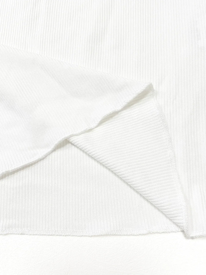 Donna Costine Maniche Lunghe Scollo Henley con Bottoni