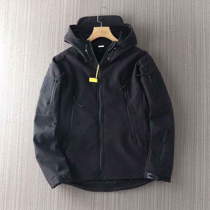 Giacca Softshell Uomo Casual Vestibilità Regolare