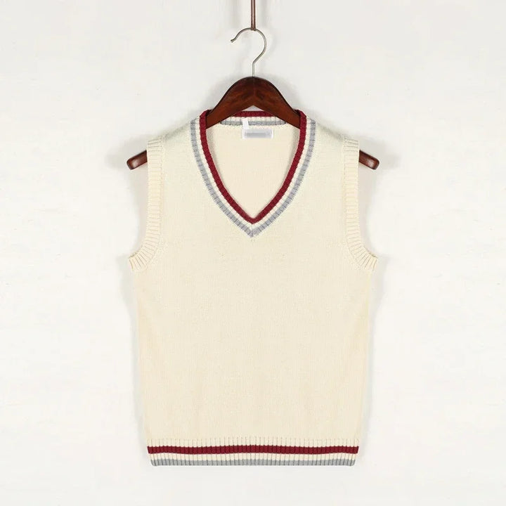 Gilet Uomo Leggero Scollo a V Senza Maniche Slim