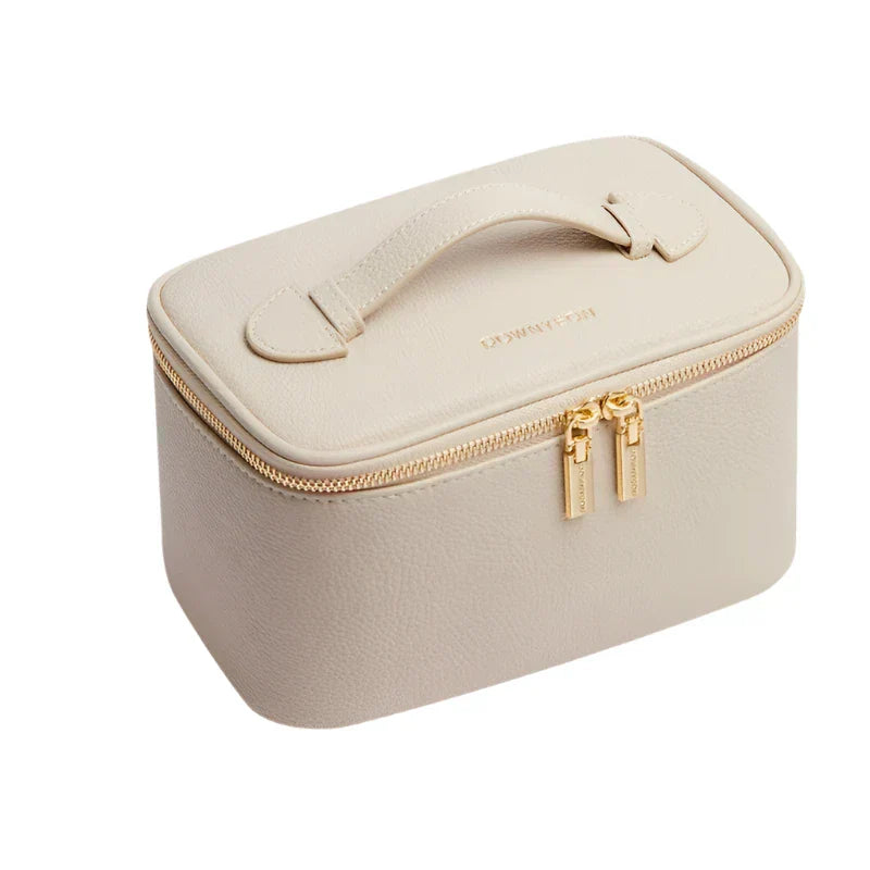 Borsa Cosmetici Donna in Pelle Deluxe da Viaggio Compatta - Vesarelli