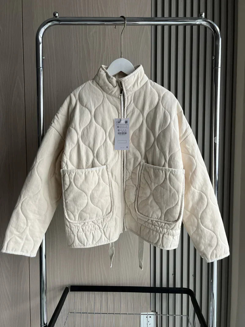 Giacca Donna Casual con Tasche e Vestibilità Comoda
