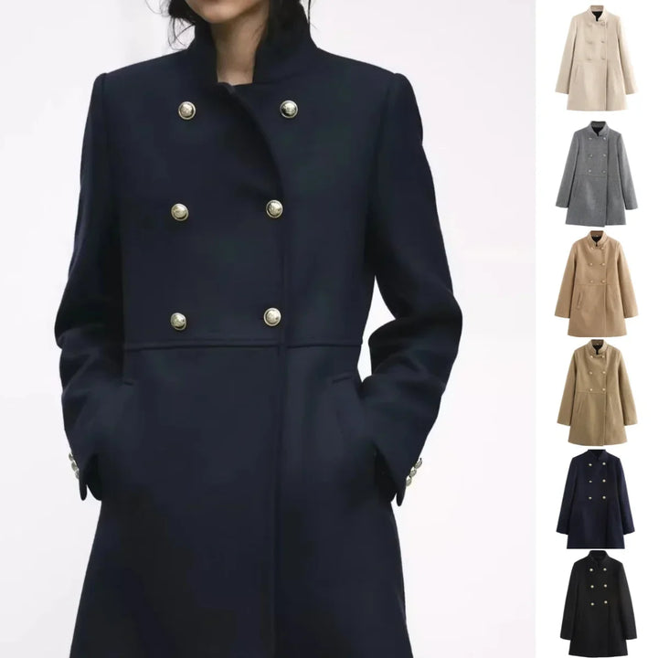 Giacca Doppiopetto Donna Invernale Classica - Vesarelli