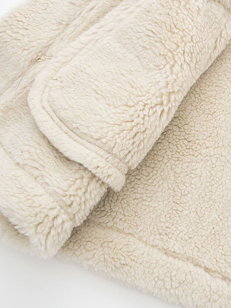 Gilet Donna in Pelliccia Sintetica Caldo Stile Shearling - Vesarelli