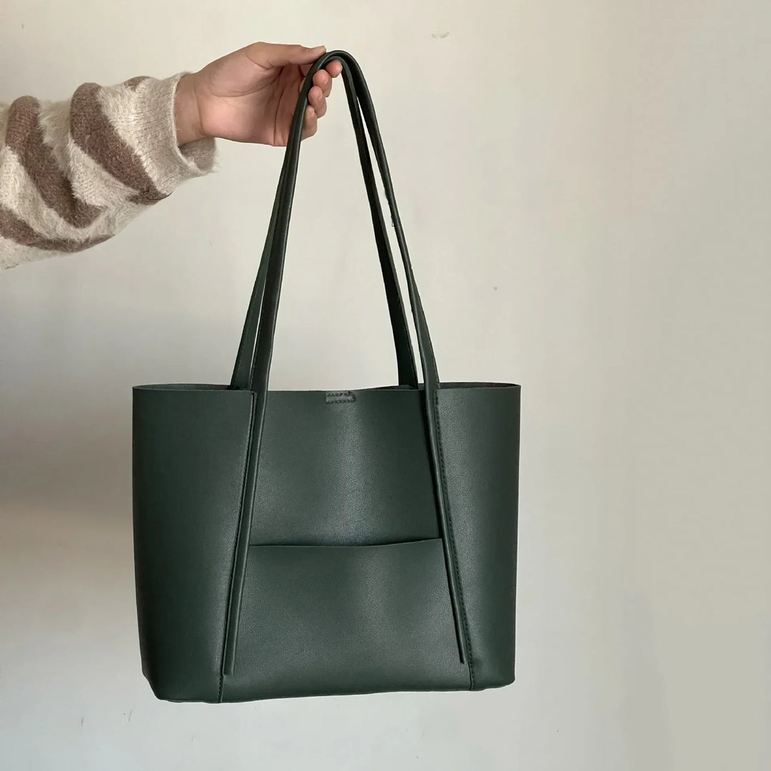 Borsa a Tracolla Donna in Pelle Resistente Spaziosa Chic