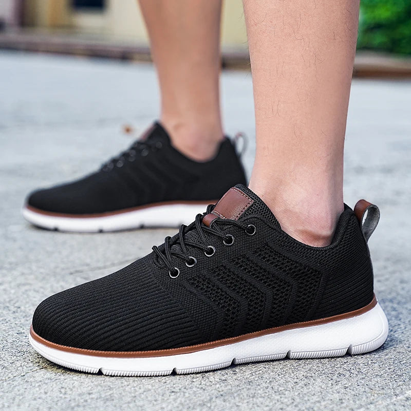 Sneakers Uomo in Maglia Flessibile Comfort Casual</s>