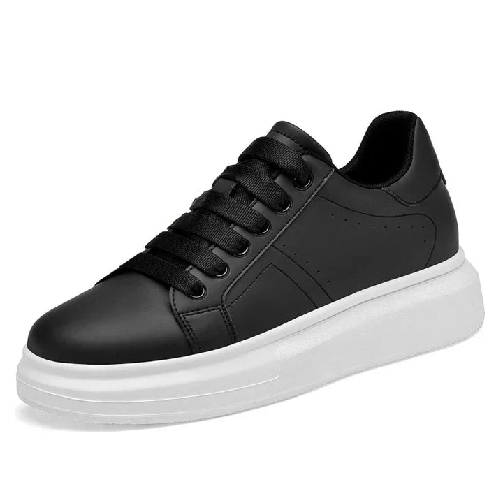 Sneakers Uomo con Rialzo Interno Design Pulito Comfort